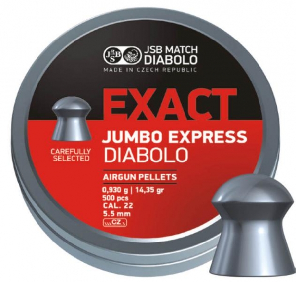 JSB Exact Jumbo 5,5mm (14,35grains)