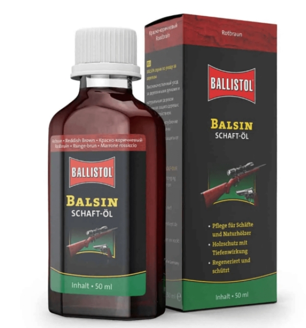 &Lambda;ά&delta;&iota; &xi;ύ&lambda;&omicron;&upsilon; Ballistol Balsin Stockoil 50ml &Kappa;&alpha;&sigma;&tau;&alpha;&nu;&omicron;&kappa;ό&kappa;&kappa;&iota;&nu;&omicron;