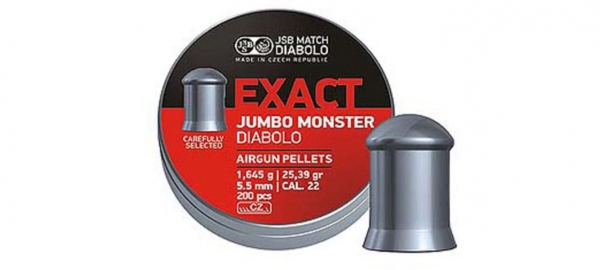 JSB Exact Jumbo Monster 5,5mm (25,39grains)